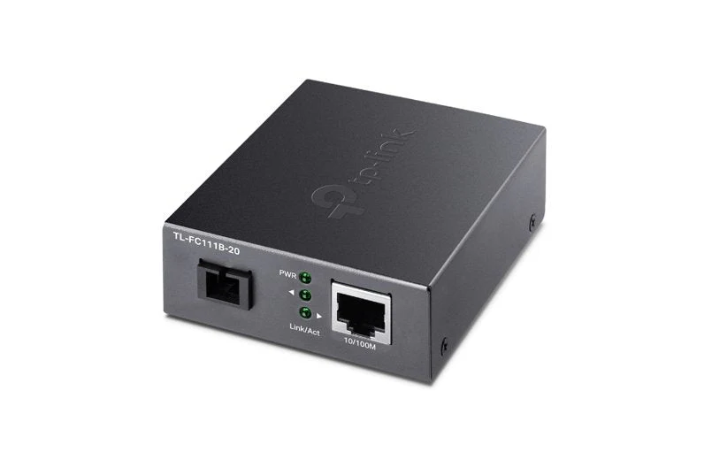 TP-Link TL-FC111B-20 Single-Mode SC 10/100 Mbps WDM Media Fiber Converter