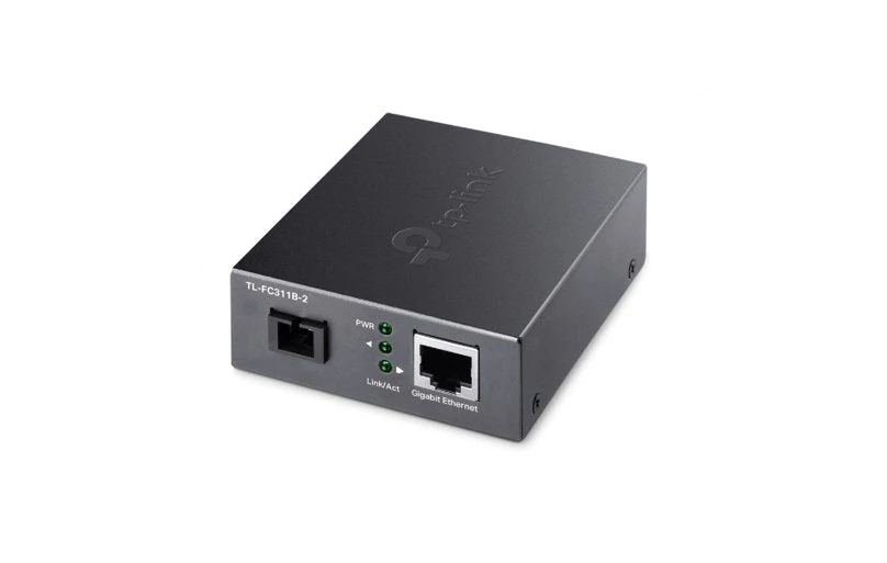 TP-Link TL-FC311B-2 Single-Mode SC Gigabit WDM Media Fiber Converter