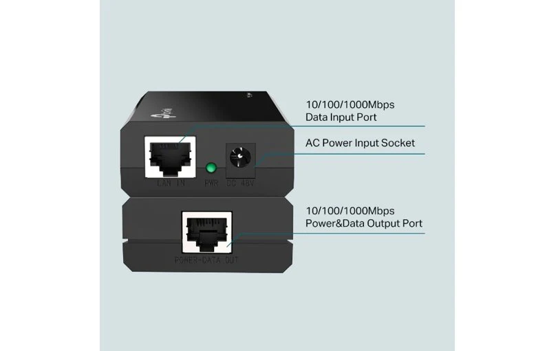 TP-Link TL-POE150S Omada PoE Injector IEEE 802.3af - Image 3