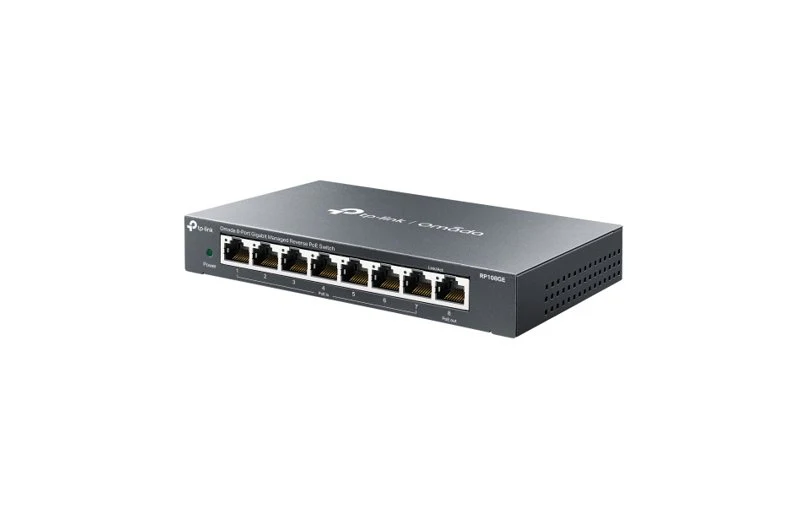 TP-Link TL-RP108GE 8-Port Gigabit Managed Reverse PoE Switch - Image 2