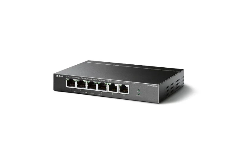 TP-Link TL-SF1005LP 5-Port 10/100Mbps Desktop Switch 4-Port PoE - Image 2