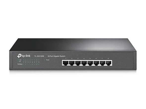TP-Link TL-SG1008 8-Port Gigabit Desktop/Rackmount Switch