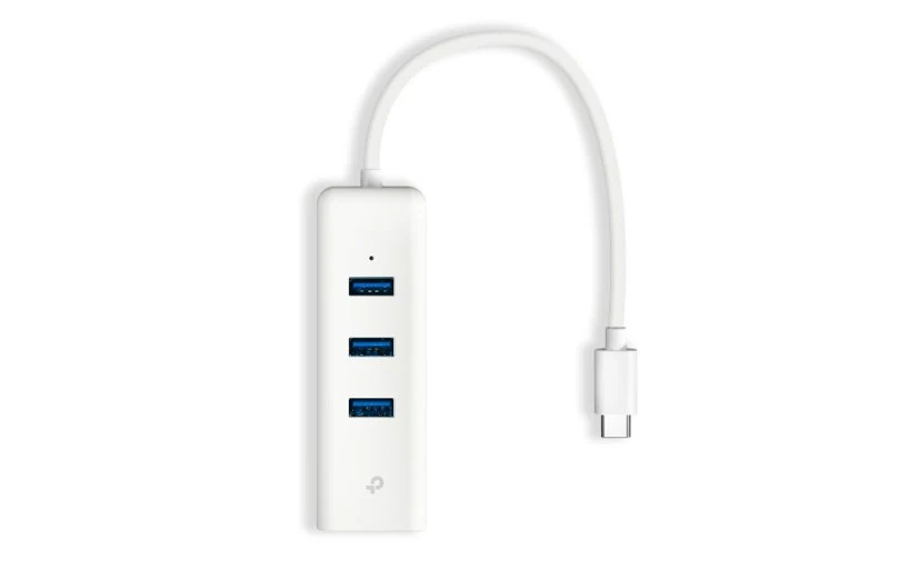 TP-Link UE330C USB-C 3-Port Hub Gigabit Ethernet Adapter