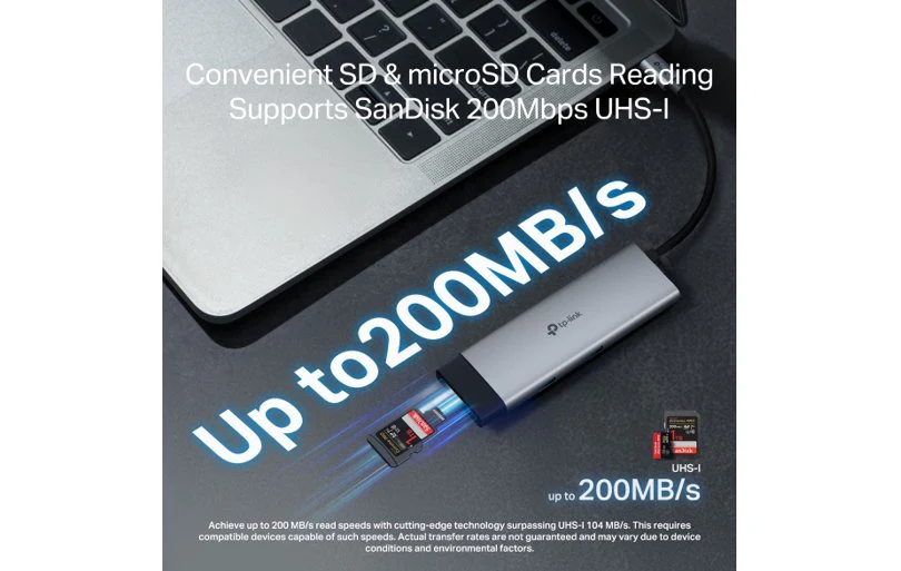 TP-Link USB Type-C 7-Port Hub 5 Gbps UH7020C - Image 5