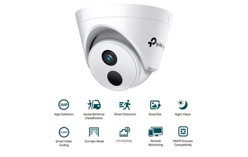 TP-Link VIGI 2.8mm 3MP IR Turret Network Camera C430I - Image 2