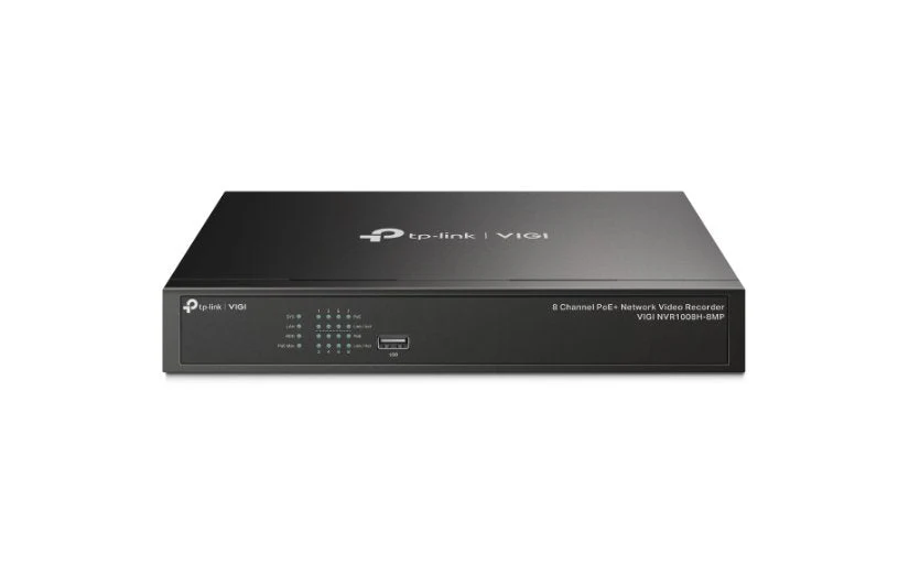 TP-Link VIGI 8 Channel PoE Network Video Recorder NVR1008H-8MP