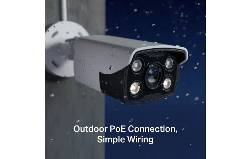 TP-Link VIGI C340 4MP Outdoor Full-Color Bullet Network Camera 6mm - Image 4