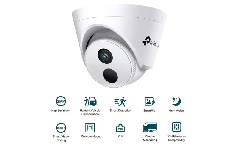 TP-Link VIGI C420I 4mm 2MP IR Turret Network Camera - Image 2