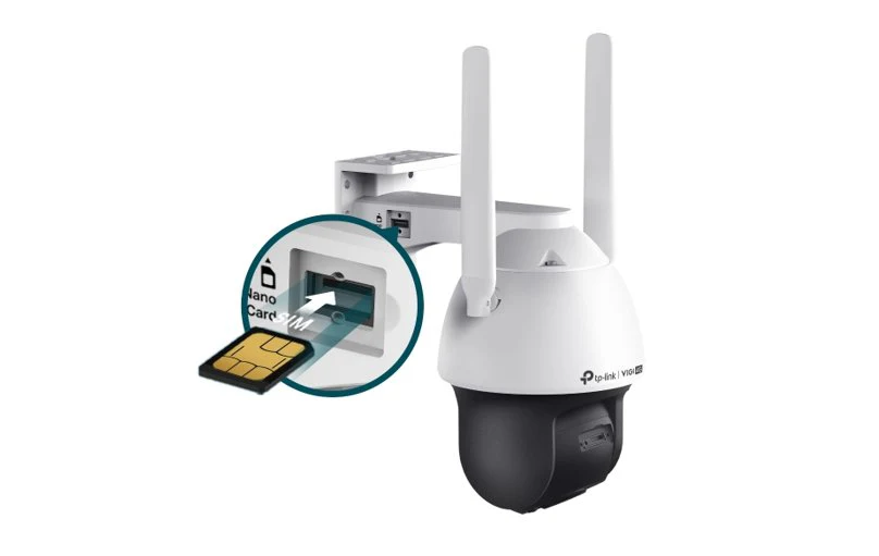 TP-Link VIGI C540-4G 4MP 4G LTE Full-Color Pan/Tilt Network Camera 4mm - Image 4