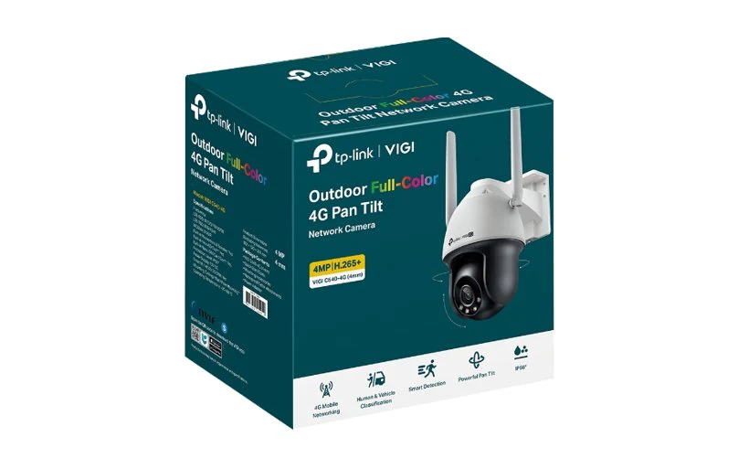 TP-Link VIGI C540-4G 4MP 4G LTE Full-Color Pan/Tilt Network Camera 4mm - Image 5