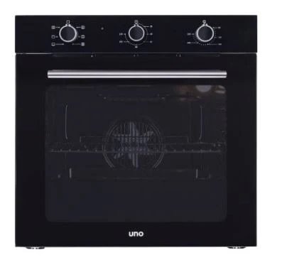 Tecno Uno UBO 675 BK Built-In Oven Full Black 75L UBO 675BK - Image 2