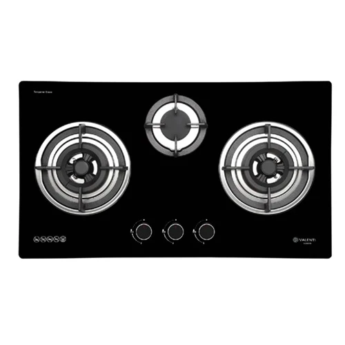 Valenti VC721G/VC821G/VC921G/VC831G/VC931G 2/3 Burner Glass Gas Hob - Image 7