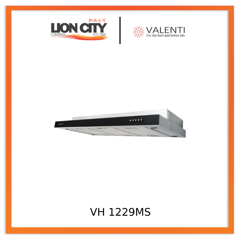 Valenti VH 1229MS 900 mm Semi Integrated Hood VH1229MS