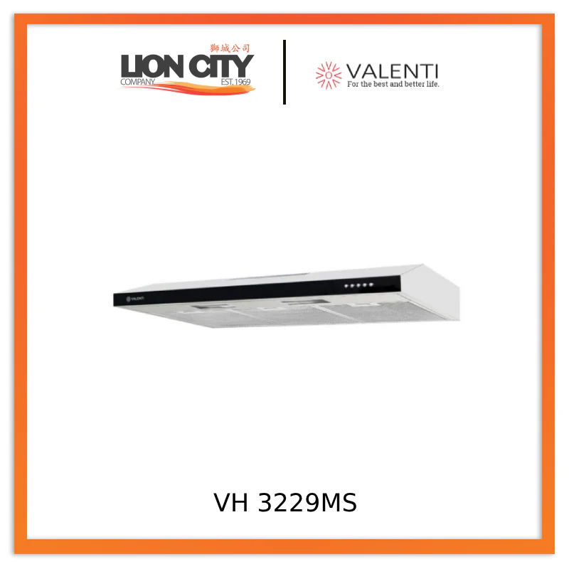 Valenti VH 3229MS 900 mm Slimline Hood VH3229MS