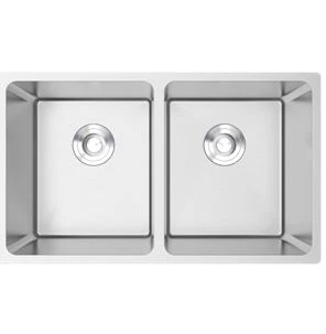 Valenti VKA2036A Stainless Steel Double Bowl Sink - Image 2