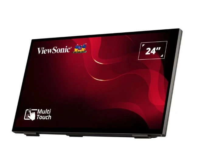 ViewSonic TD2465 24 Inch Full HD Frameless Touch Monitor - Image 3