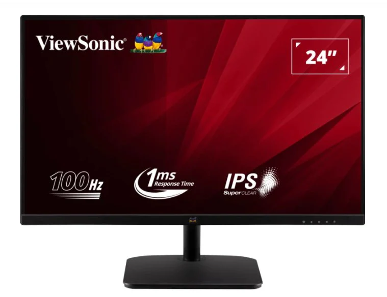 ViewSonic VA240A-H 24" IPS Full HD Monitor Frameless Design