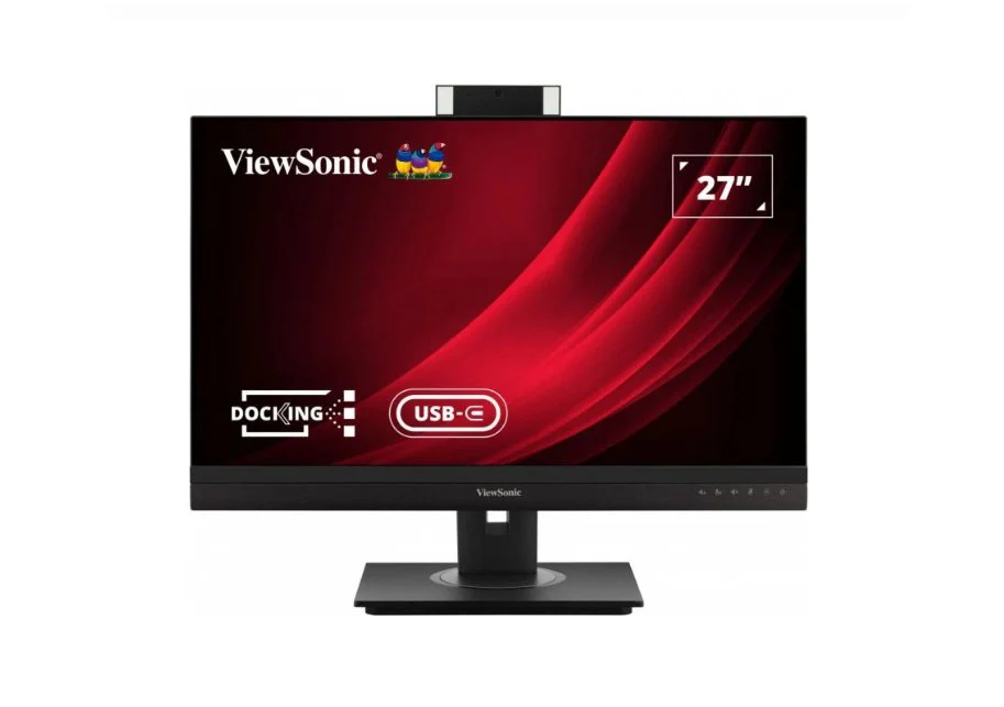 ViewSonic VG2756V-2K 27" QHD Webcam Docking Monitor with LED Fill Lights