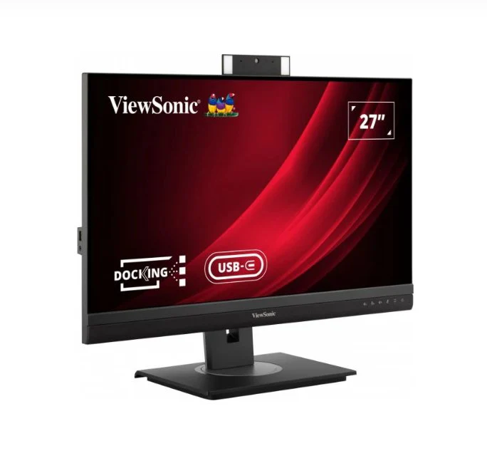 ViewSonic VG2756V-2K 27" QHD Webcam Docking Monitor with LED Fill Lights - Image 4