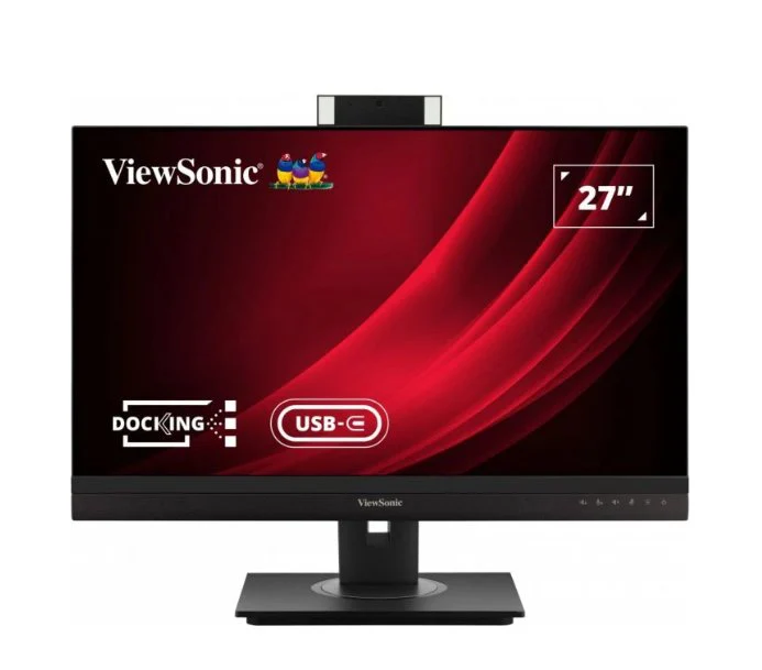 ViewSonic VG2756V-2K 27" QHD Webcam Docking Monitor with LED Fill Lights - Image 5