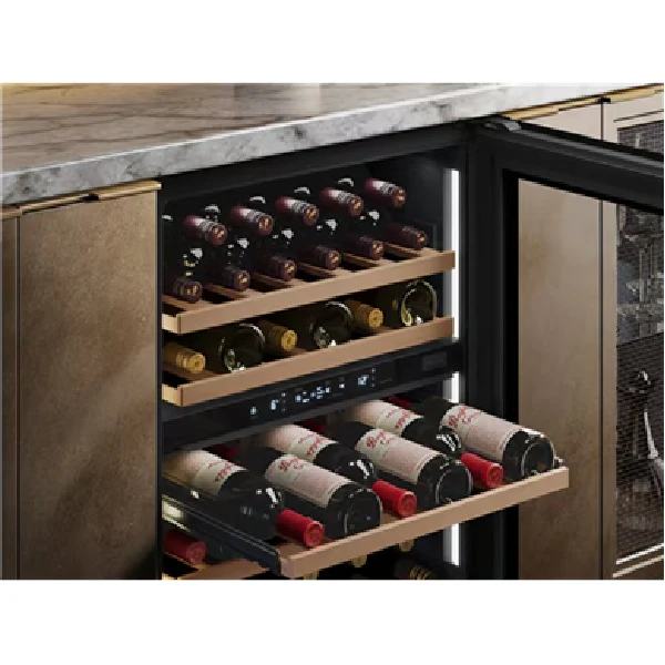 Vintec VWD820SCB-X Luxe Dual Zone Wine Cabinet - Image 8