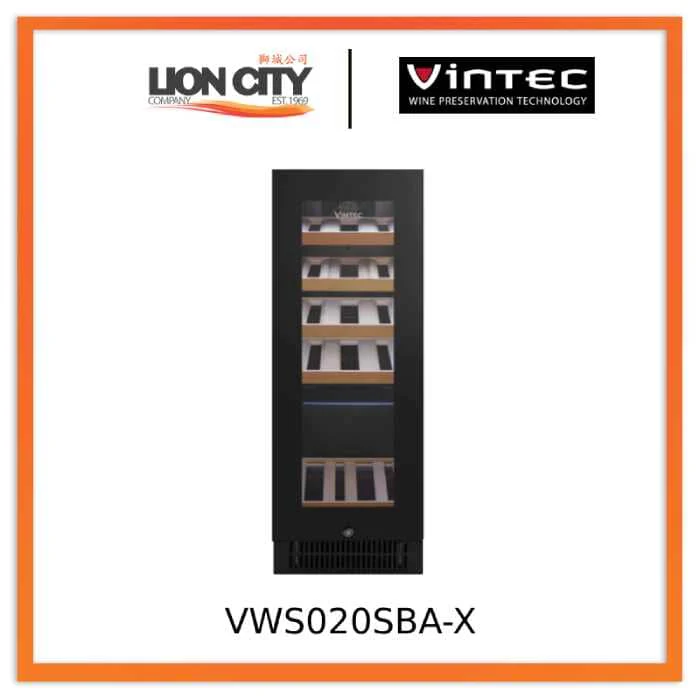 Vintec VWS020SBA-X 20 Bottle Wine Chiller