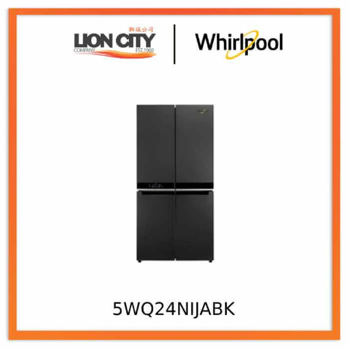 Whirlpool 5WQ24NIJABK 6TH SENSE JumboFlexi French Door Bottom Freezer