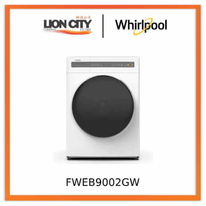 Whirlpool FWEB9002GW SaniCare 9kg  Front Load Washer, 1400rpm (White)