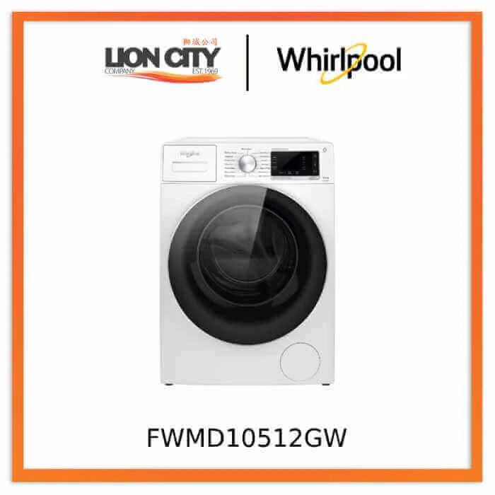 Whirlpool FWMD10512GW Supreme OxyCare 10.5kg Front Load Washer
