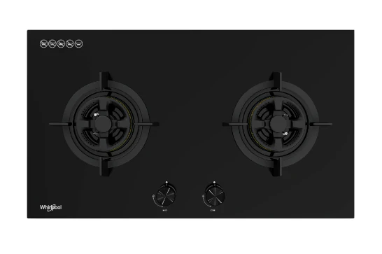 Whirlpool GWG7820LS 78cm 2-Burners Gas Hob (LPG) - Image 2