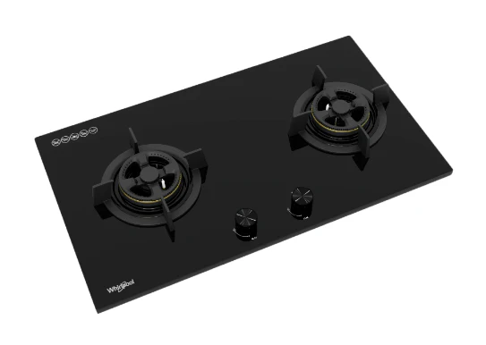 Whirlpool GWG7820LS 78cm 2-Burners Gas Hob (LPG) - Image 4