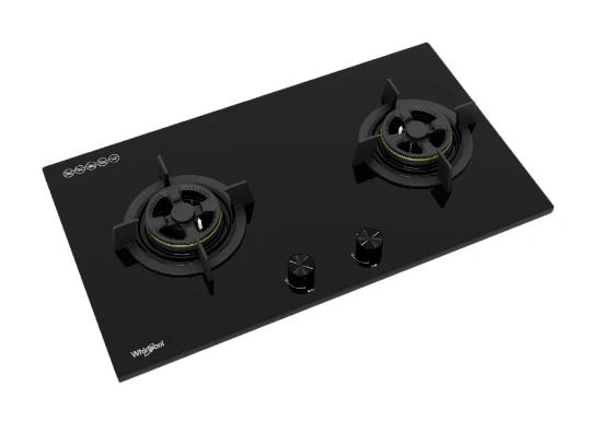 Whirlpool GWG7820TS 78cm 2-Burners Gas Hob (Town Gas) - Image 4