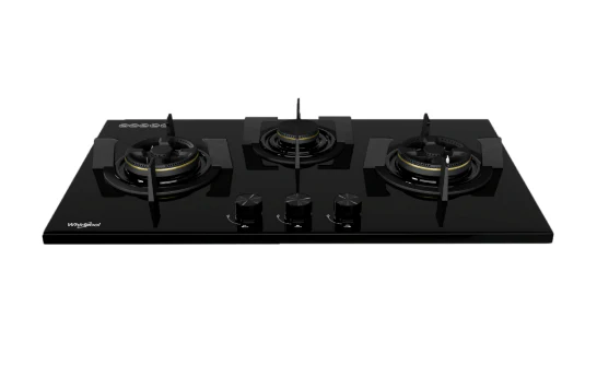 Whirlpool GWG8830TS 88cm 3-Burners Gas Hob (Town Gas) - Image 3