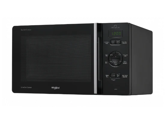 Whirlpool MCP345/BL 25L Freestanding Microwave Oven with Grill - Image 2