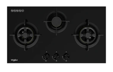 Whirlpool’s W4OMSK58RU1SBA 60cm W COLLECTION Multifunction Oven with Gentle Steam Function + Whirlpool’s GWG8830LS 88cm 3-Burners Gas Hob (LPG) + Whirlpool’s WCO9FTS 90cm Compact Hood - Image 4
