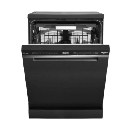 Whirlpool WDFS3L5PBSSG, Black, 60cm 15 Place Setting Free-standing Dishwasher - Image 4