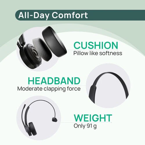 Yealink BH70 MS Mono Mono Wireless Bluetooth Headset USB-C/A - Image 4