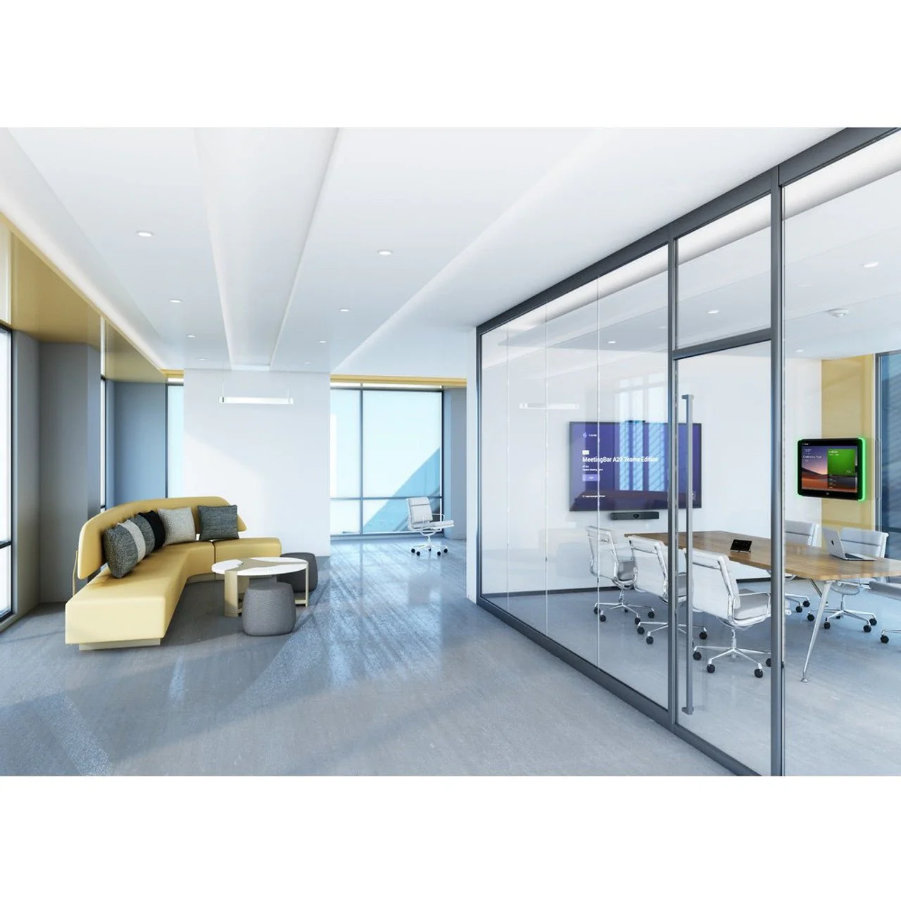Yealink RoomPanel E2 8-Inch Meeting Room Scheduling Panel 1303172 - Image 3