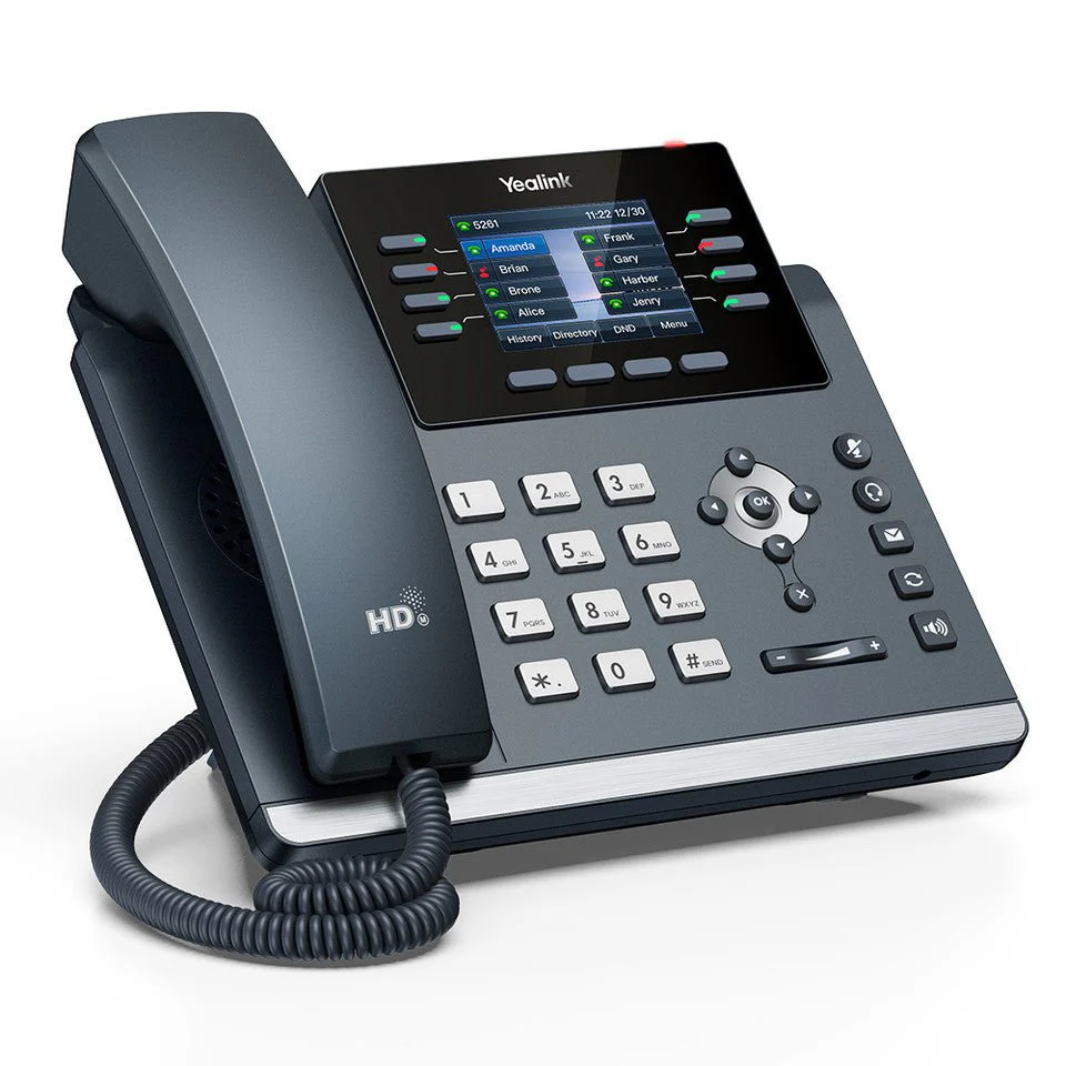 Yealink SIP-T44W Feature-Rich SIP Phone with WiFi Bluetooth
