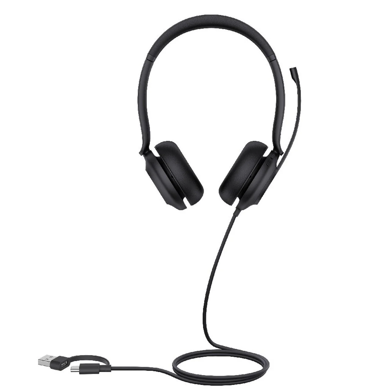 Yealink UH35 Dual UC Wired Headset USB-C/A 1308164 Black - Image 2