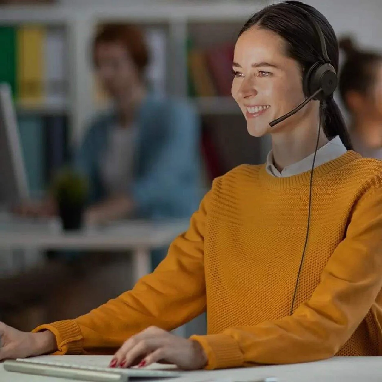 Yealink UH35 Dual UC Wired Headset USB-C/A 1308164 Black - Image 4