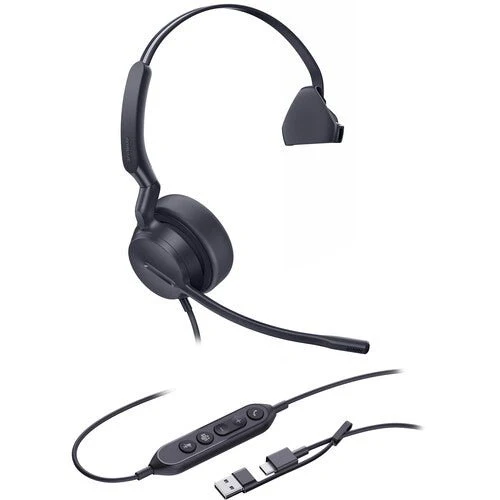 Yealink UH42 Mono UC Wired USB Headset USB-C/A 1308217