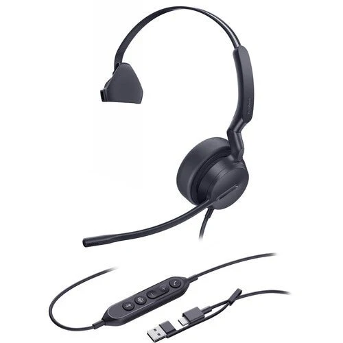Yealink UH42 Mono UC Wired USB Headset USB-C/A 1308217 - Image 2