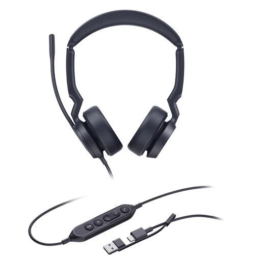 Yealink UH44 Dual UC Wired Headset USB-C/A - Image 2