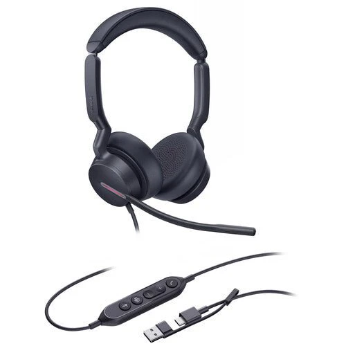 Yealink UH46 Dual Teams Wired Headset USB-C/A