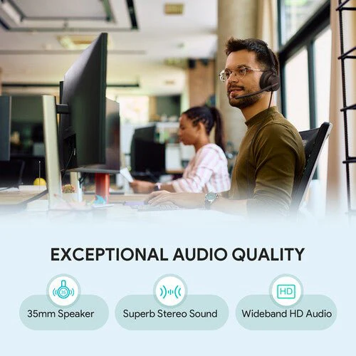 Yealink UH46 Dual Teams Wired Headset USB-C/A - Image 6
