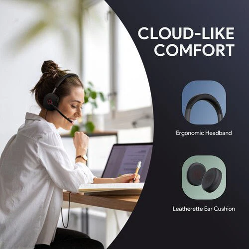 Yealink UH48 Dual Teams Wired Headset USB-C/A 1308151 - Image 6