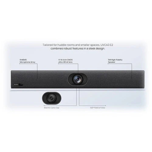 Yealink UVC40 E2 All-in-One USB UHD 4K Video Bar 2306673 - Image 5