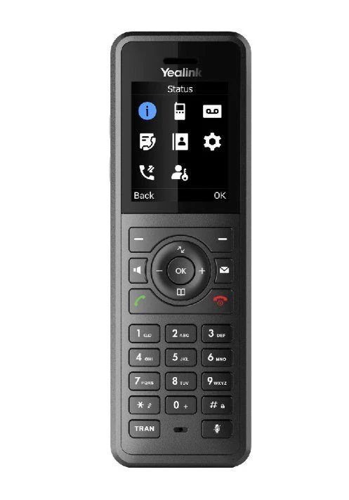 Yealink W77P Rugged IP DECT Phone System Black