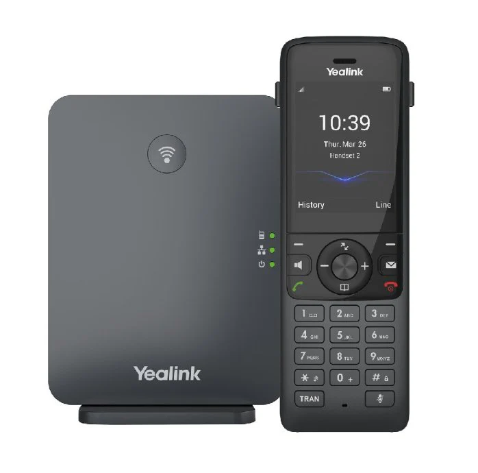 Yealink W78P IP DECT Phone System Base with Handset - Image 2